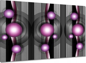 Festmények 100x70 Lila absztrakt