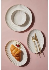 27 részes étkészlet fehér/arany/porcelán