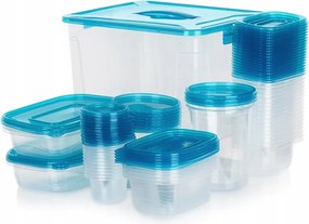 50x Konyhai tárolóedények Élelmiszerek Tárolásához