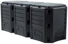 Komposztáló 1200L Black MODULE COMPOGREEN