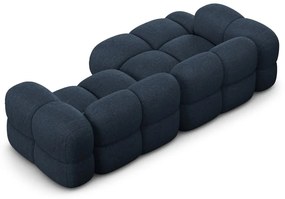 Sötétkék sarokkanapé (bal oldali-heverő résszel) Loretto – Cosmopolitan Design