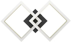 Eglo 901225-LED Dimmelhető mennyezeti lámpa CALLIERA LED/18,4W/230V fekete/arany