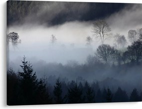 A köd képe az erdő felett (70x50 cm)