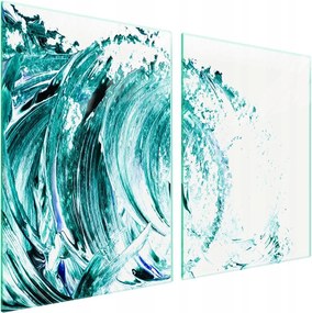 7in1 Üveg védőlap tűzhelyhez 2x45x52 Hullám