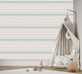 Gario Fotótapéta Boho feldíszített ösvények Anyag: Vlies, Méret: 450 x 315 cm
