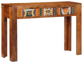 tömör akácfa tálalóasztal 110 x 35 x 75 cm