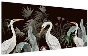 Kép - Madarak (120x50 cm)