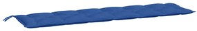 2 db kék oxford szövet kerti padpárna 200 x 50 x 7 cm