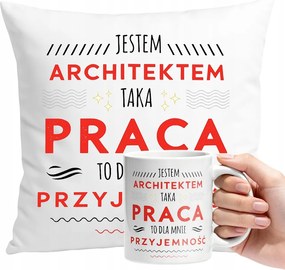 Bögre Párna Szett Építész Születésnap Ajándék Szöveg