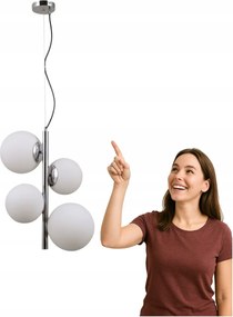 FĂŒggĆ lĂĄmpa Riga PND-44213-4B-CH Italux