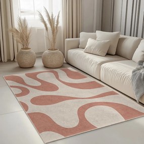 Rózsaszín mosható futószőnyeg 60x230 cm Strawberry Latte – Mila Home