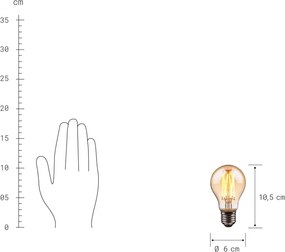 BRIGHT LIGHT izzó klasszikus forma, LED A60