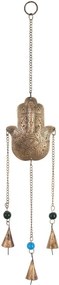 BALI felakasztható dekoráció, arany 'Fatima keze' 55 x 10cm