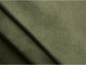 Zöld kárpitozott ágyneműtartós franciaágy ágyráccsal 140x200 cm Lemi – Makamii