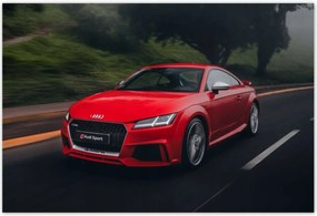 Poszterek 185x125 Piros Audi Autó