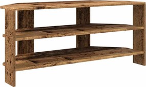vidaXL SarokTVSzekrény Öreg fa 102x40,5x45cm Faanyag