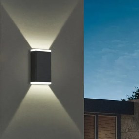 Brilagi - SUN GUARD LED 2W/3,7V 2000mAh IP45 napelemes fali lámpa