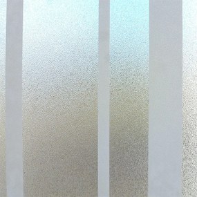 Csíkos (STRIPES) belátáscsökkentő sztatikus ablakfólia 45cm x 1,5m