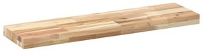kezeletlen tömör akácfa lebegő polc 80 x 20 x 4 cm