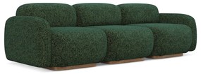 Sötétzöld moduláris kanapé 270 cm Ailani – Makamii