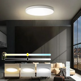 Brilagi - LED dimmelhető világítótest POOL SMART LED/100W/230V Ø 80 cm Wi‑Fi Tuya fehér + távirányító