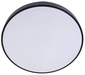 LED Dimmelhető mennyezeti lámpa LED/40W/230V 3000-6500K átm. 40 cm fekete + távirányító