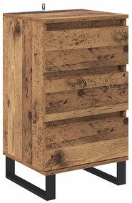 Széf fiókkal Régi fa Faanyag