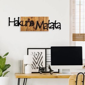 Hakuna Matata 4 fa-fém faldekoráció