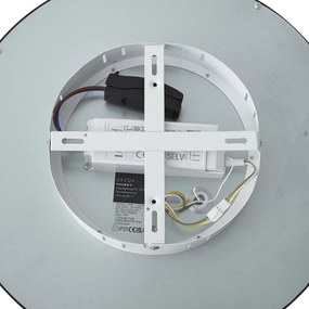 Okos LED panel fekete 40 cm LED-del, Dim to Warm funkcióval és távirányítóval - Knob