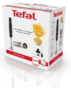Tefal - Botmixer INFINY FORCE V2 3in1 1000W/230V fekete/rozsdamentes