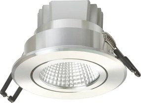 RENDL MIRO süllyesztett lámpa csiszolt alumínium 230V/350mA LED 3W 3000K