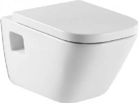 Roca Gap miska WC wisząca Square Rimless biała A34647F000