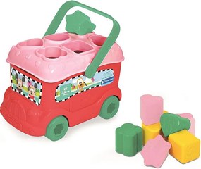 Disney Minnie Red formaválogató busz Clementoni