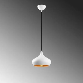 DODO zsinóros függőlámpa 1xE27/40W/230V fehér