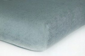 Frottír Lepedő Gumis 180x200 Szürke