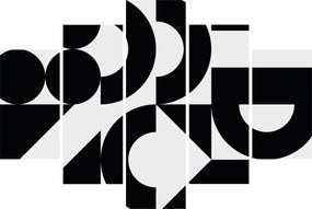 Kép - Geometriai absztrakció N⁰2 (150x105 cm)