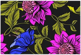 Poszterek 185x125 Virágok Levelek