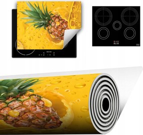 Vinyl Szőnyeg A Konyhába Több Hely 70x52 gyümölcs ananász