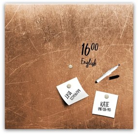 Grey Copper mágneses tábla, 30 x 30 cm - Styler