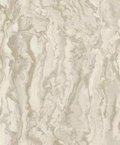 Holden Decor Essence Thassos Marble krém márvány mintás fémhatású vlies tapéta – 66332
