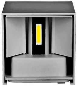 LED Kültéri fali lámpa LED/5W/230V 4000K IP65 szürke