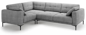 Szürke sarokkanapé (bal oldali-L alakú) Bemy – Micadoni