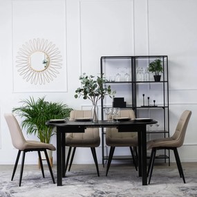 Bézs Eco-bőr Étkezőszék. MONZA