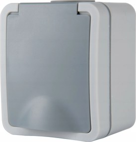 Schuko Szimpla Aljzat Falra Szerelhető Industrial IP54 Jlm Légmentesen Záródó