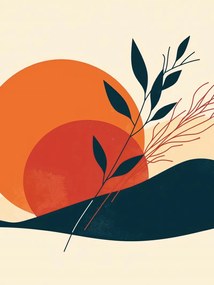 Poszter 30x40cm Alkonyat a csendben