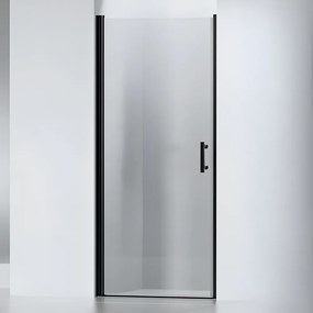 Madeira || Black 90 nyíló zuhanyajtó, 190cm, 6mm, NANO