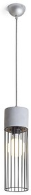 RENDL R12931 BURTON függő lámpatest, dekoratív beton