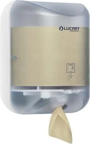 Törlőkendő- és toalettpapír adagoló, 26x20x19 cm, LUCART L-One mini (UBC73)