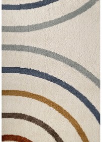 Krémszínű gyerek szőnyeg 160x235 cm Double Rainbow – Hanse Home