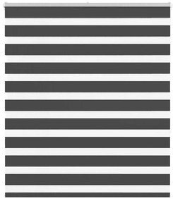 zebrafüggönnyel fekete szövetszélesség 130,9 cm poliészter